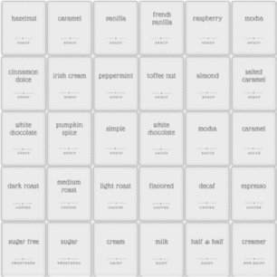 Doorschijnende heldere 2x2,5-inch Stickers voor Ko