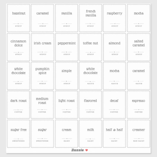 Doorschijnende heldere 2x2,5-inch Stickers voor Ko (Vel)