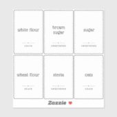 Doorschijnende heldere 2x3-inch aangepaste paneell sticker (Vel)