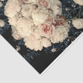 Doorschijnende Huid Meisje Pastelbloemen AG2 Decou Tissuepapier (Detail)