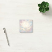 Doorschijnende Lotus op Zachte Achtergrond Post-it® Notes (Kantoor)