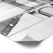 Doorsnede van de Villa Rotonda nabij Poster (Hoek)