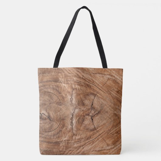 doorsnede van een boomwagen tote bag (Voorkant)