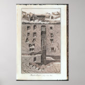 Doorsnede van een mijn poster (Voorkant)