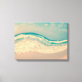  doorsneeuwgolf in parelkleuren canvas afdruk (Voorkant)