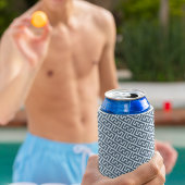 Doorsnijdend patroon in E-alfabet Blikjeskoeler