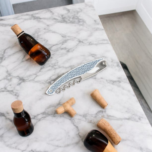 Doorsnijdend patroon in E-alfabet Kurkentrekker