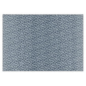 Doorsnijdend patroon in E-alfabet Snijplank (Voorkant)