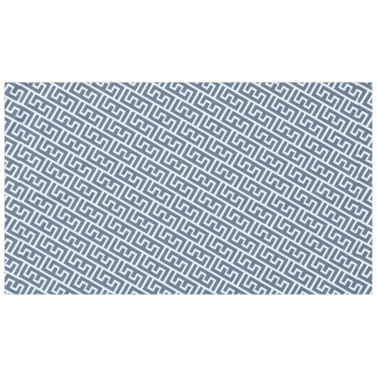 Doorsnijdend patroon in E-alfabet Tafelkleed (Voorkant (Horizontaal))