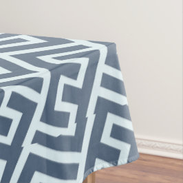 Doorsnijdend patroon in E-alfabet Tafelkleed