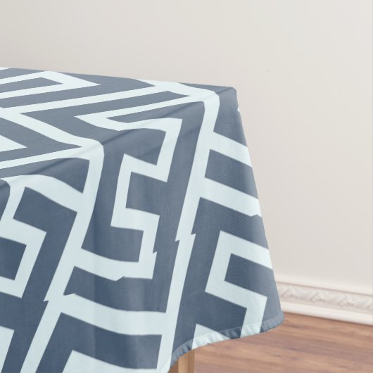 Doorsnijdend patroon in E-alfabet Tafelkleed (Voorbeeld)