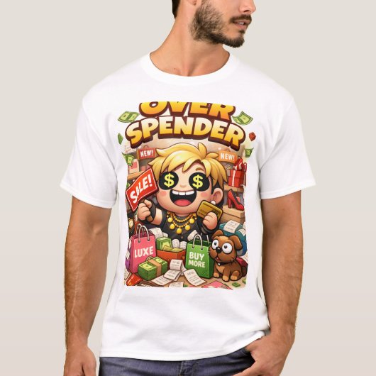 doorspoorder t-shirt (Voorkant)