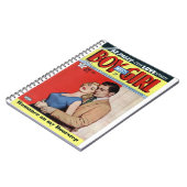 Doorstap - Retrostrips -  strips - Pop kunst Notitieboek (Linkerzijde)