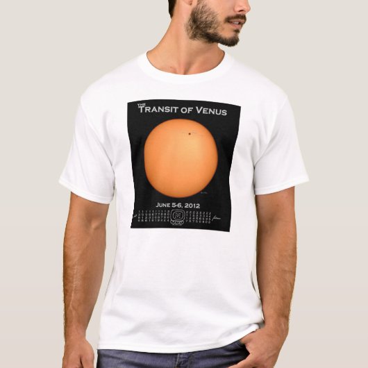 Doortocht van Venus 2012 T-shirt (Voorkant)