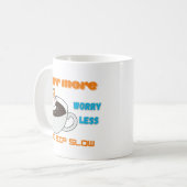 doortrapte koffie | Spint meer en sip slow art Koffiemok (Voorkant links)