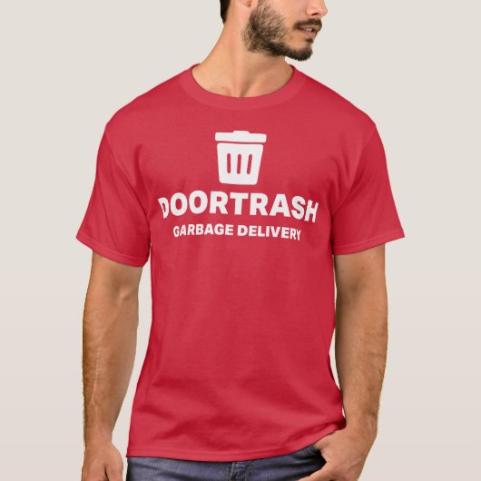 DoorTrash - Garbage Delivery T-shirt (Voorkant)