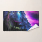 Doorverwezen bos bad handdoek (Handdoek)