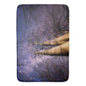 Doorverwezen bos badmat (Voorkant Verticaal)