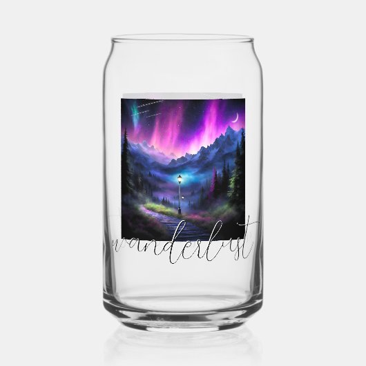 Doorverwezen bos blikvorm glas (Voorkant)