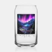 Doorverwezen bos blikvorm glas (Achterkant)