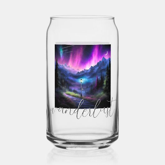 Doorverwezen bos blikvorm glas (Achterkant)