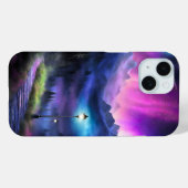 Doorverwezen bos Case-Mate iPhone case (Achterkant (horizontaal))