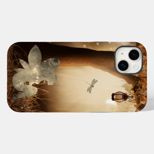 Doorverwezen bos Case-Mate iPhone case (Achterkant (horizontaal))