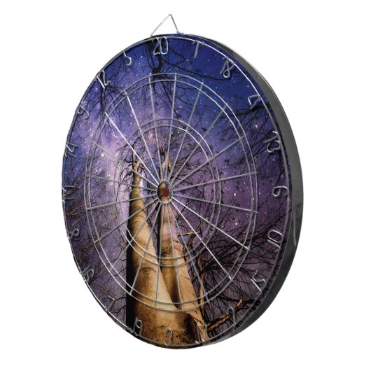 Doorverwezen bos dartbord (Voorkant Rechts)