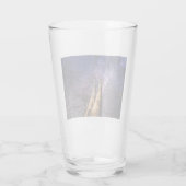 Doorverwezen bos glas (Achterkant)