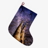 Doorverwezen bos grote kerstsok (Voorkant (Hangend))