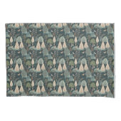 Doorverwezen bos kussensloop (Voorkant)