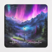 Doorverwezen bos labels (Design 1)