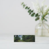 Doorverwezen bos mini visitekaartje (Staand voorkant)