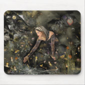 Doorverwezen bos muismat (Voorkant)