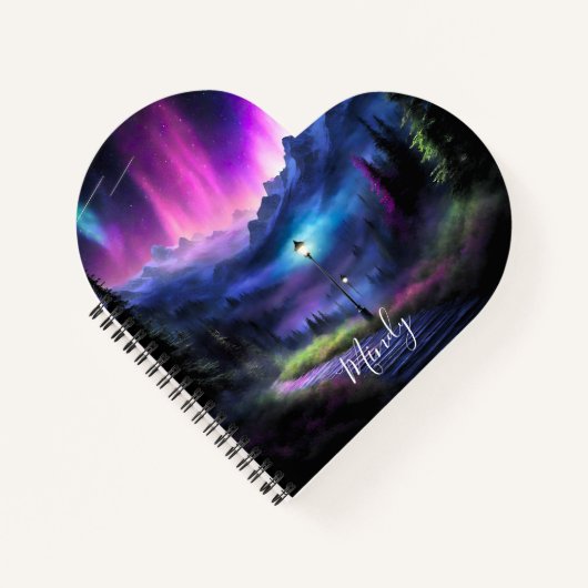 Doorverwezen bos notitieboek (Voorkant)