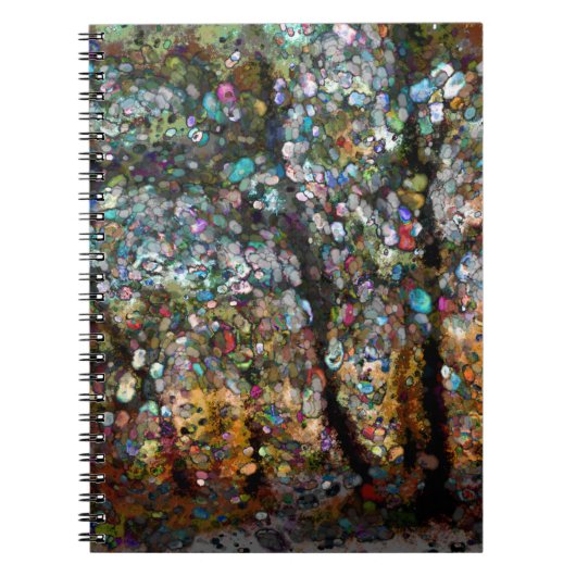 Doorverwezen bos notitieboek (Voorkant)