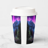 Doorverwezen bos papieren bekers (Links)