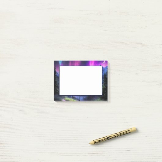 Doorverwezen bos post-it® notes (Op bureau)