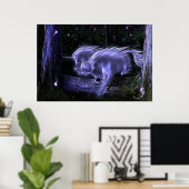 Doorverwezen bos poster (Thuiskantoor)