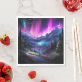 Doorverwezen bos servet (Insitu)