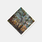 Doorverwezen bos servet (Hoek)