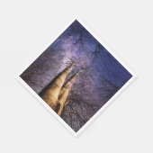 Doorverwezen bos servet (Hoek)