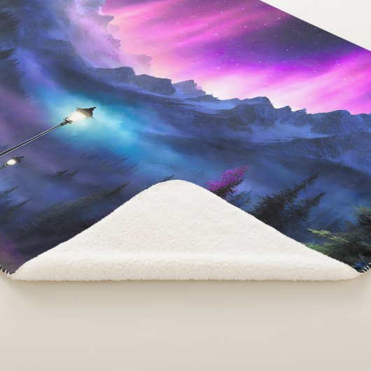 Doorverwezen bos sherpa deken (3/4)