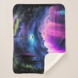 Doorverwezen bos sherpa deken