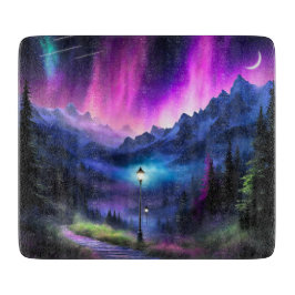 Doorverwezen bos snijplank