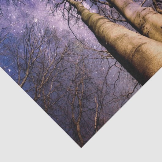 Doorverwezen bos tissuepapier (Detail)