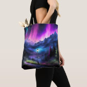 Doorverwezen bos tote bag (Dichtbij)