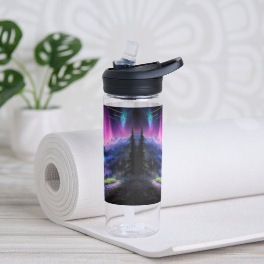 Doorverwezen bos waterfles (Links)