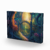 Doorverwezen bostuin | Digitaal kunstblok Fotoblokken (Rechts)