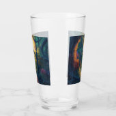 Doorverwezen bostuin | Digitale kunst Glas (Links)